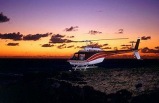 The Ali'i Sacred Falls Helicopter and Navatek Sunset Cruise with Buffet Dinner